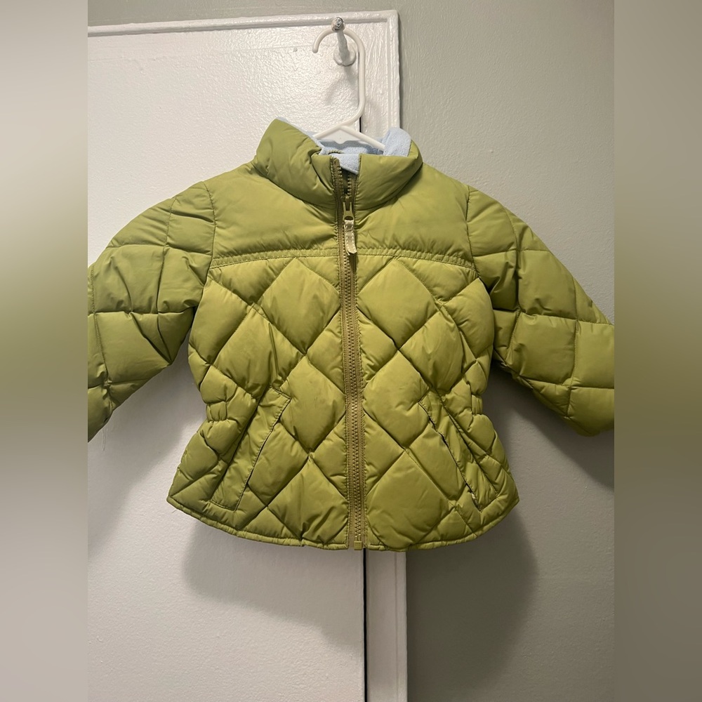 Lands End Great condition toddler puffer jacket with cinched waist